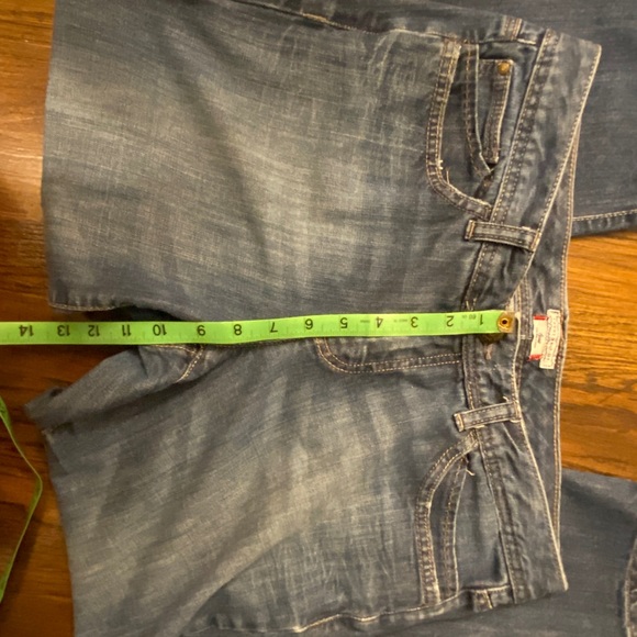 TOMMY HILFIGER -LOW RISE CROP JEANS/CAPRI,SIZE 10 - Picture 10 of 15